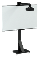 Напольная стойка для интерактивной доски с кронштейном для кф проектора ALG BRD 3